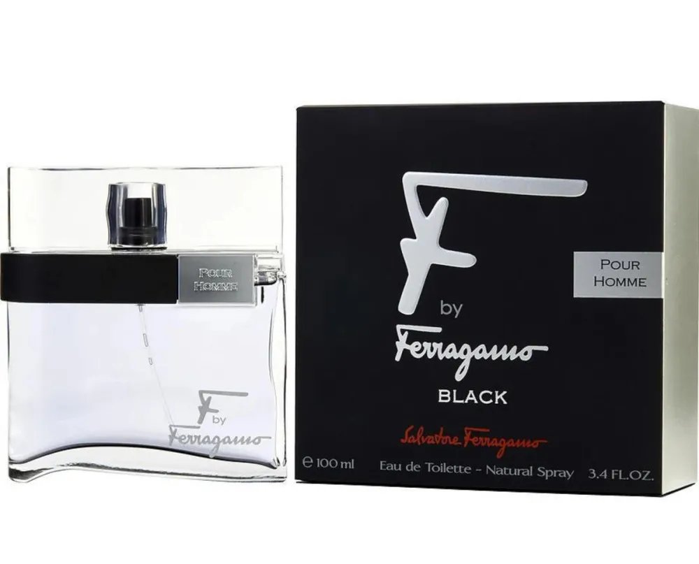 F by Ferragamo Black eau de toilette voor mannen 100 ml