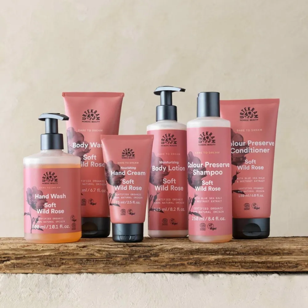 Urtekram Wilde roos shampoo 500ml BIO