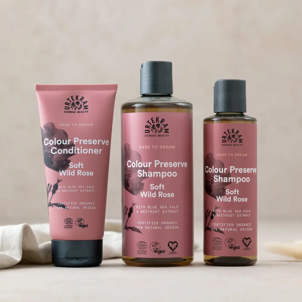 Urtekram Wilde roos shampoo 500ml BIO
