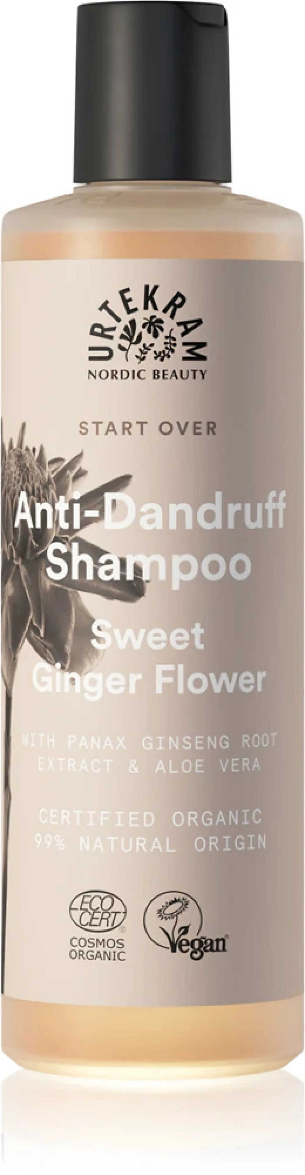 Urtekram Shampoo Gentle gember anti-roos 250 ml BIO