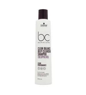 Schwarzkopf BC Clean Balance Deep Cleansing Shampoo diep reinigende shampoo voor alle haartypes