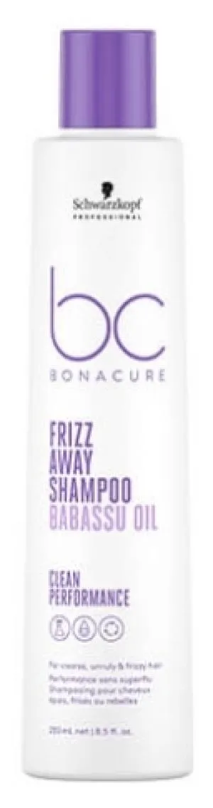 Schwarzkopf BC Frizz Away Shampoo shampoo voor weerbarstig en pluizig haar