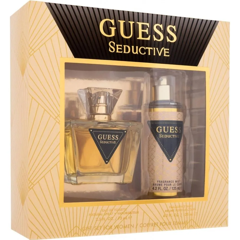 Seductive eau de toilette 75 ml + bodyspray voor vrouwen 125 ml