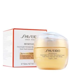 Shiseido Benefiance nachtcrème tegen rimpels