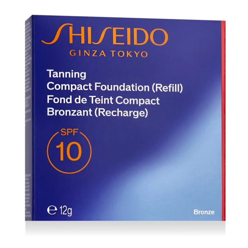 Zonnebruinende compacte foundation SPF 10 navulling (Brons) 12 g