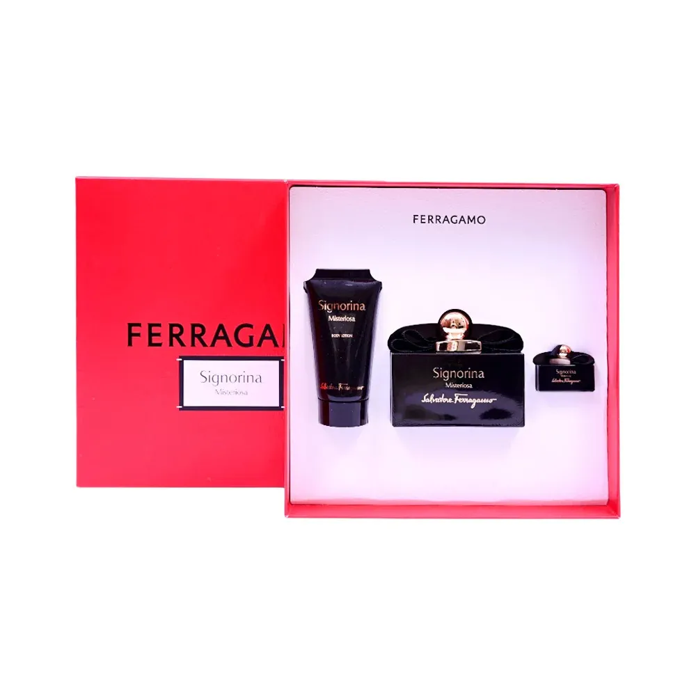 Signorina Misteriosa eau de parfum voor dames 100 ml + EDP MINI 5 ml + BL 50 ml