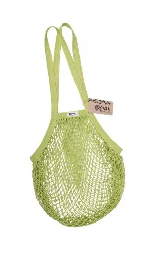 Tierra Verde Biokatoenen netmuts met lange steel - lime