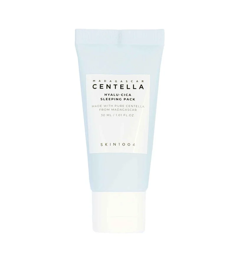 Madagascar Centella Hyalu-Cica Sleeping Pack perfectionerend en hydraterend nachtmasker voor een strakkere huid 30 ml