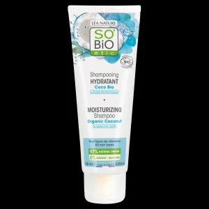 SO’BiO étic Hydraterende shampoo met kokos en hyaluronzuur BIO (250 ml) - voor alle haartypes