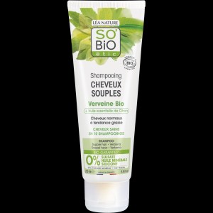 Milde shampoo verbena-citroen BIO (250 ml) - ideaal voor vettig haar
