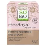 SO’BiO étic Anti-age Precieux Argan Roze dagcrème voor versteviging GOLD BIO (50 ml) - verstevigt en verheldert de huid