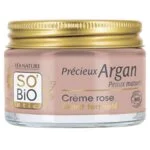 SO’BiO étic Anti-age Precieux Argan Roze dagcrème voor versteviging GOLD BIO (50 ml) - verstevigt en verheldert de huid