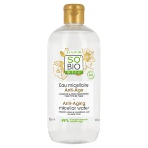 SO’BiO étic Anti-Age Precieux Argan Micellair anti-agewater met hyaluron BIO (500 ml) - met hyaluronzuur