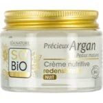 SO’BiO étic Anti-age Precieux voedende en verstevigende nachtcrème GOLD BIO (50 ml) - ideaal voor de rijpe huid
