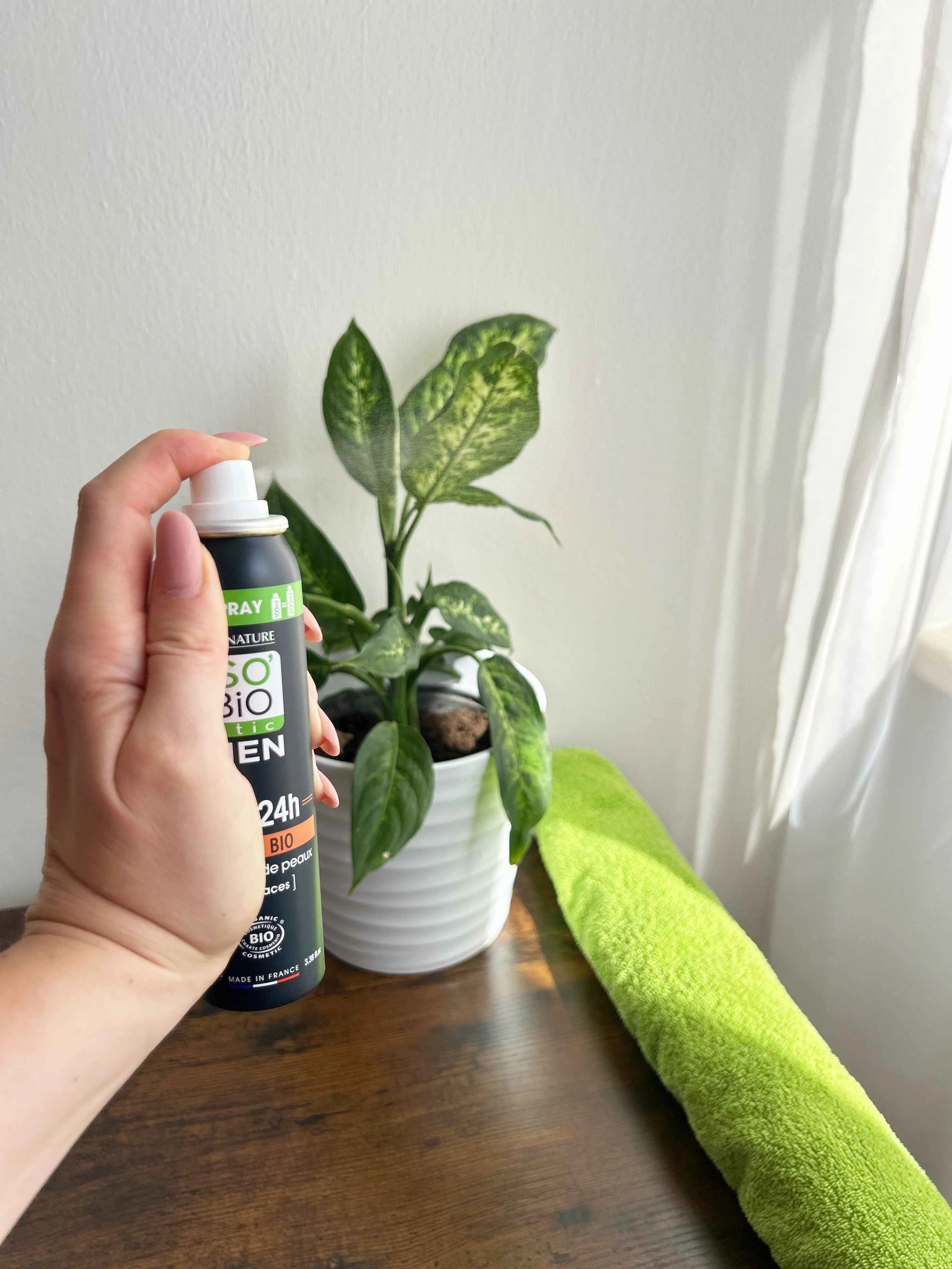SO’BiO étic Natuurlijke deodorant ECO SPRAY 24u MEN - BIO ceder (100 ml) - tot 24 uur effectief