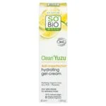 SO’BiO étic Hydraterende gel-crème voor het gezicht - Clean Yuzu BIO (40 ml) - ideaal voor de vette huid