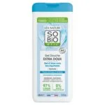 SO’BiO étic Douchegel EXTRA ZACHT met biologische aloë vera (650 ml) - hydrateert intensief