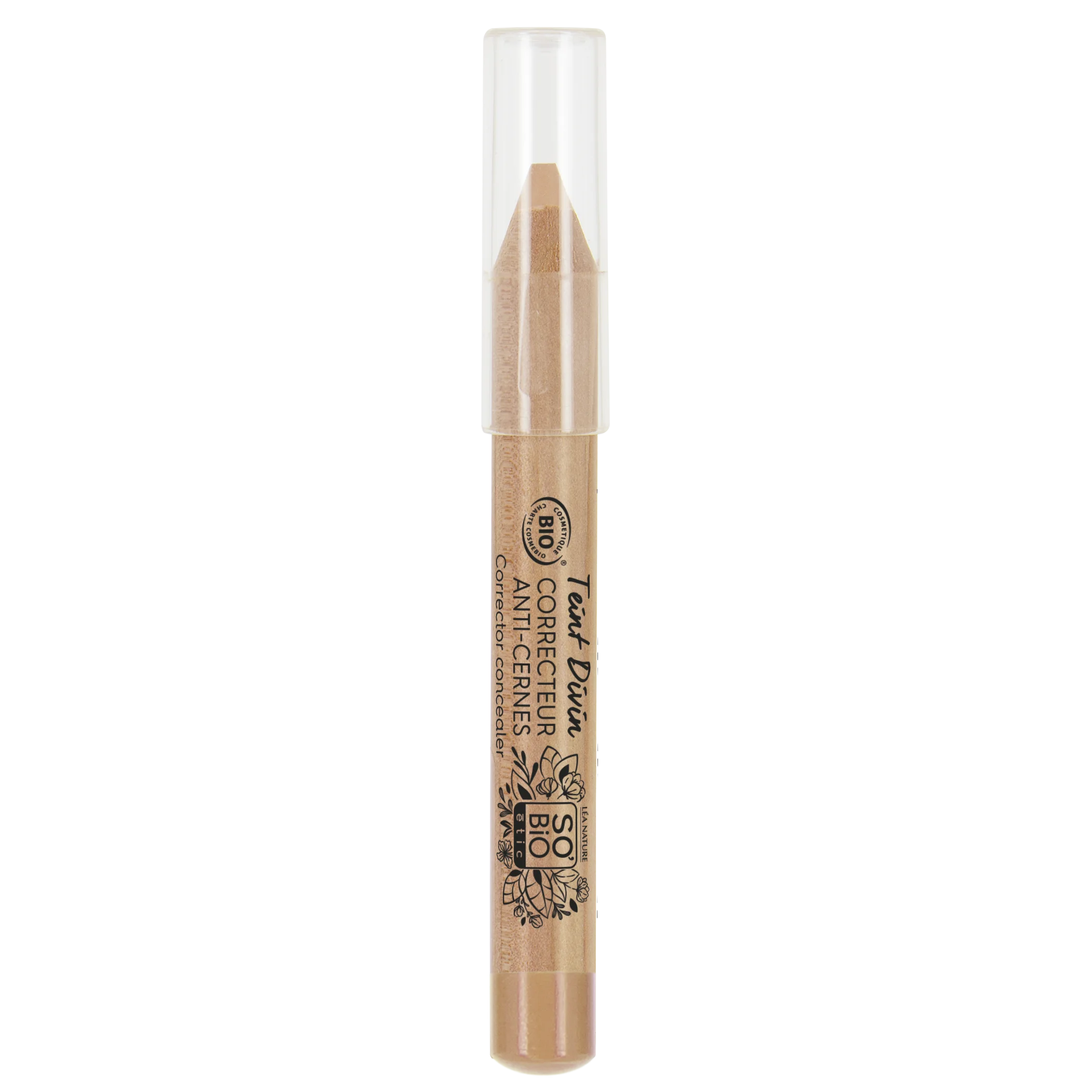 SO’BiO étic Biologische concealer (4 g) 25 BEIGE DORÉ — goudbeige - dekt huidoneffenheden
