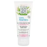 SO’BiO étic Hypoallergene hydraterende crème met Aloë vera voor het hele gezin BIO (100 ml) - hydrateert, kalmeert en regenereert