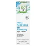 SO’BiO étic Licht hydraterende dagcrème met BIO Aloë Vera (50 ml) - met hyaluronzuur