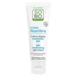 SO’BiO étic Licht hydraterende dagcrème met BIO Aloë Vera (50 ml) - met hyaluronzuur