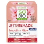 SO’BiO étic Lift'Grenade BIO Verhelderende antirimpel nachtcrème (50 ml) - met granaatappel