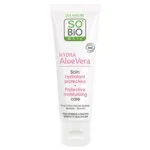 SO’BiO étic Beschermende crème voor de gevoelige huid met Aloe vera 5-in-1 BIO (50 ml) - hydrateert en kalmeert de huid