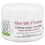 SO’BiO étic Voedende lichaamscrème met biologische ezelinnenmelk (200 ml) - ook voor de gevoelige huid