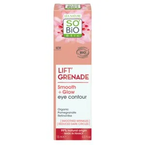 SO’BiO étic Oogcontourverzorging Lift'Grenade BIO (15 ml) - met granaatappel