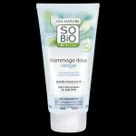 SO’BiO étic Milde hydraterende BIO-peeling met Aloë vera voor regelmatig gebruik (150 ml) - met hyaluronzuur