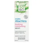 SO’BiO étic Gezichtsserum met Aloe vera - kalmering en hydratatie voor de gevoelige huid BIO (30 ml) - hydrateert, kalmeert en verheldert