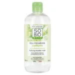 SO’BiO étic Aloë Vera reinigend micellair water - zink en citrus BIO (500 ml) - ideaal voor de gemengde tot vette huid