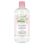 SO’BiO étic Micellair water met verzachtende BIO Aloe Vera (500 ml) - verrijkt met kamillewater