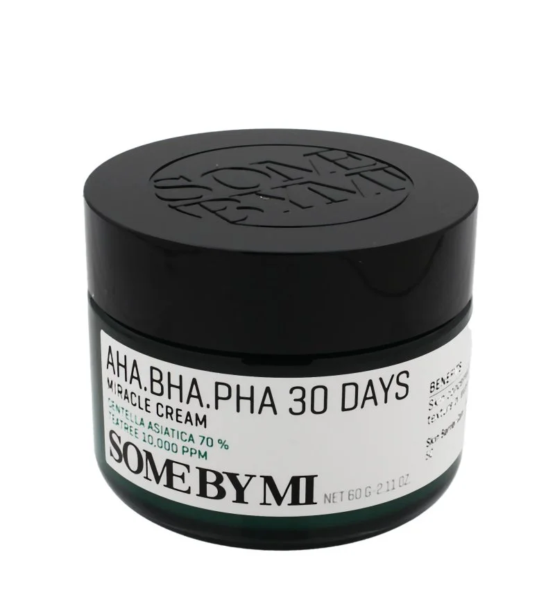 By Mi AHA BHA PHA 30 Days Miracle Cream multiactieve crème met kalmerend effect 60 g