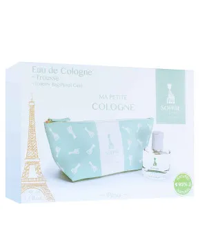 Sophie La Girafe Ma Petite Cologne cadeauset voor kinderen eau de cologne 50 ml + toilettasje