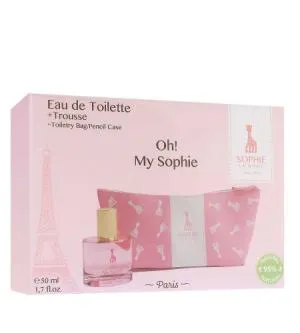 Sophie La Girafe Sophie La Girafe My Sophie cadeauset voor kinderen eau de toilette 50 ml + cosmetische tas