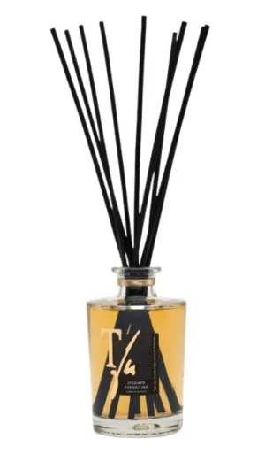 SPEZIATO FIORENTINO STOKJES ML.250 HUISPARFUM (10 zwarte bamboestokjes van 30 cm inbegrepen)