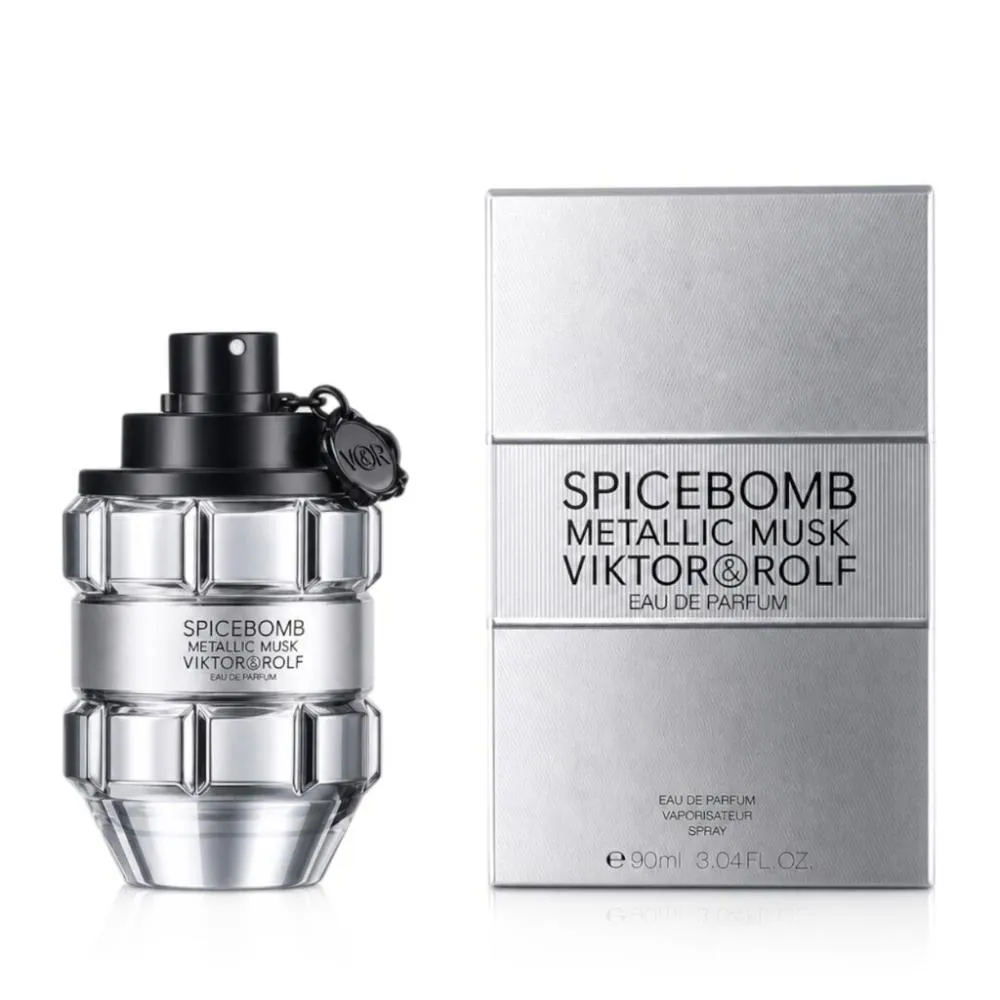 Spicebomb Metallic Musk eau de parfum voor heren 90 ml