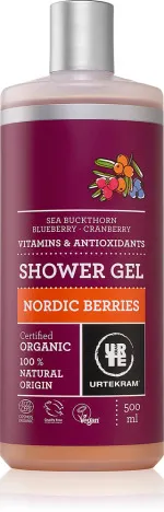 Urtekram Douchegel Nordic Berries 500ml BIO, VEG