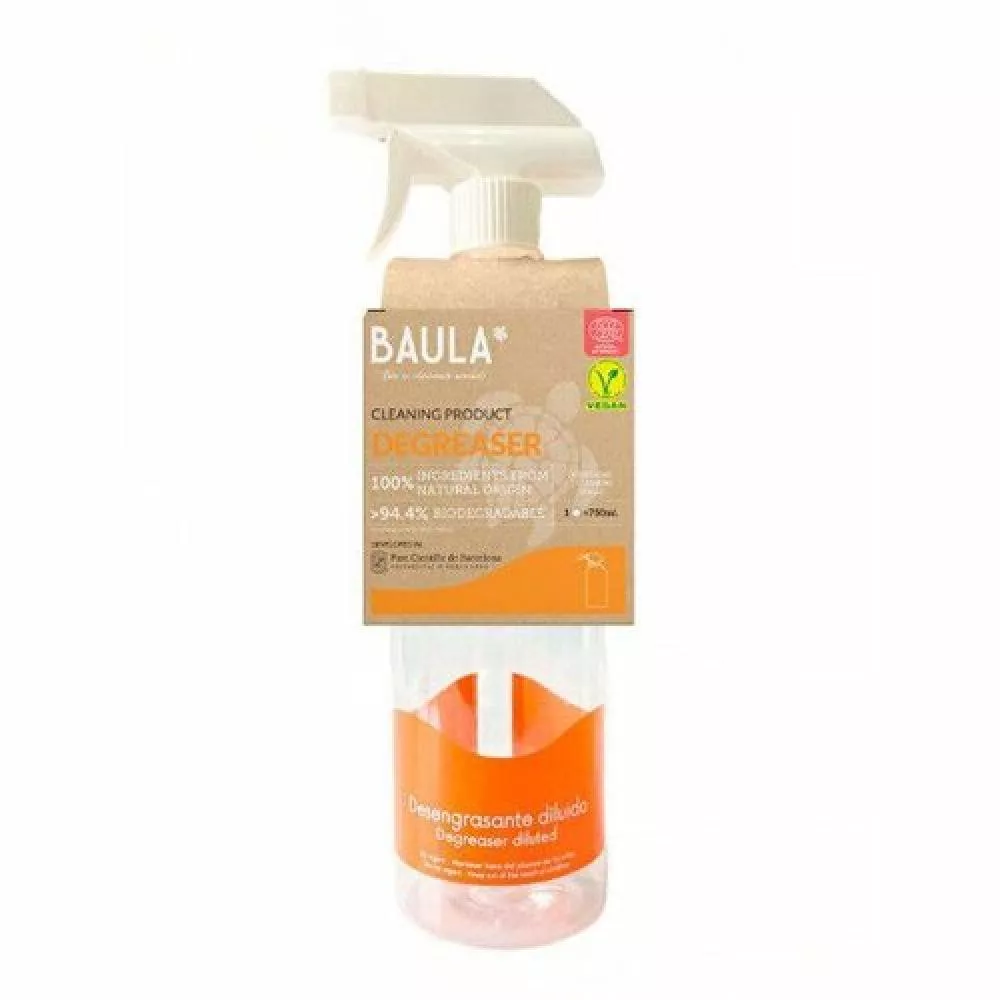 Baula Starter Kit Ontvetter. Tabletfles voor 750 ml wasmiddel