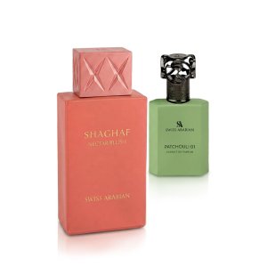 Shaghaf Nectar Blush Patchouli 01 50 ml + EDP Shaghaf parfumextract unisex