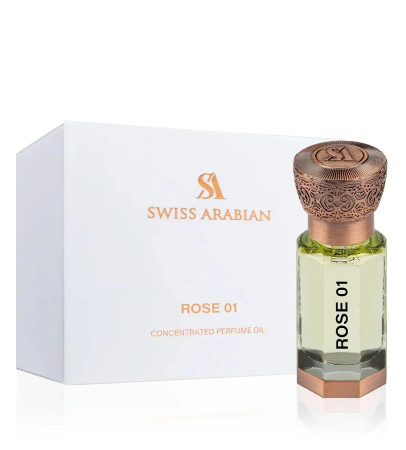 Rose 01 geconcentreerde parfumolie unisex 12 ml