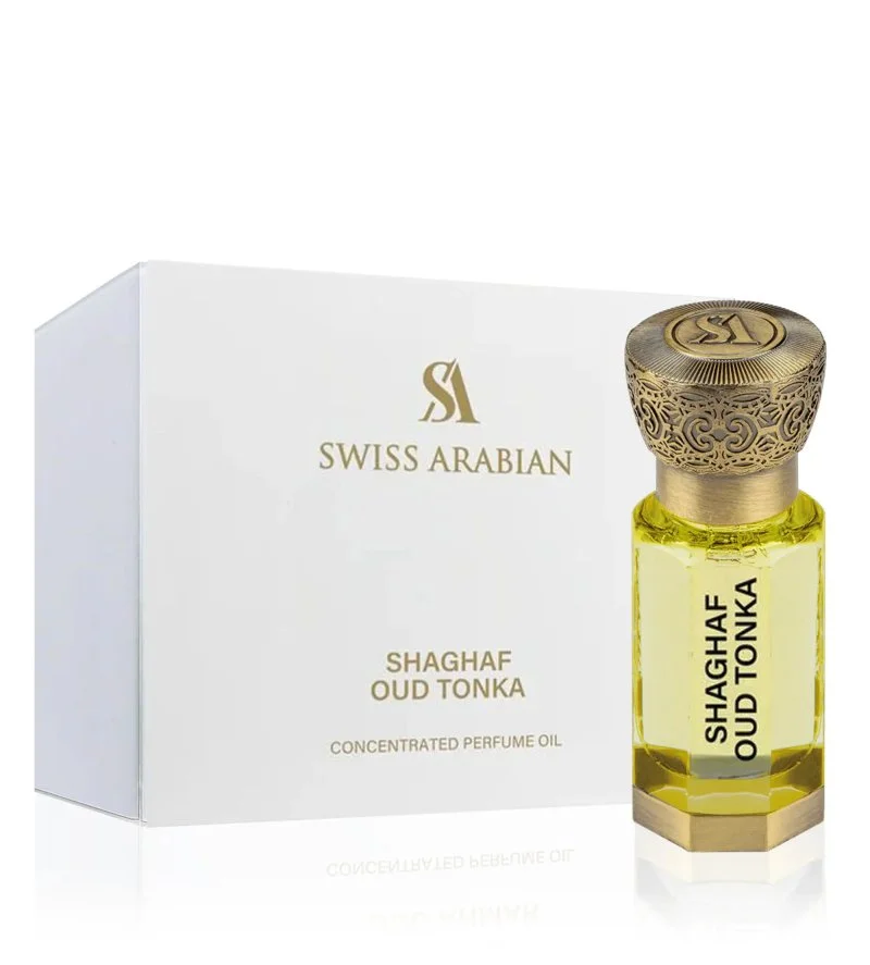 Shaghaf Oud Tonka geconcentreerde parfumolie unisex 12 ml