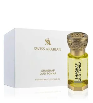 Swiss Arabian Shaghaf Oud Tonka geconcentreerde parfumolie unisex