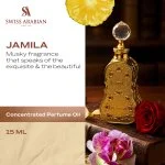 Jamila Geconcentreerde Parfumolie Uniseks 15 ml