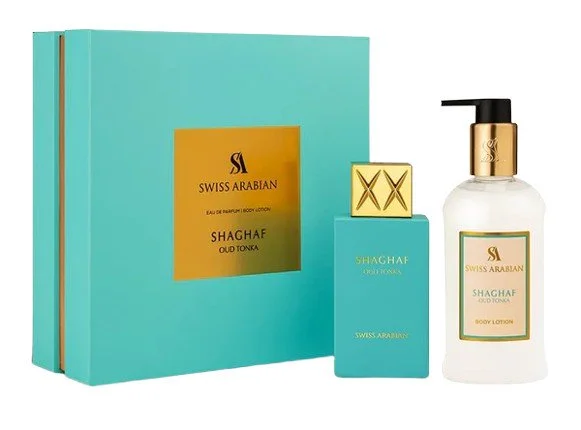 Shaghaf Oud Tonka U 75 ml + bodylotion eau de parfum 300 ml
