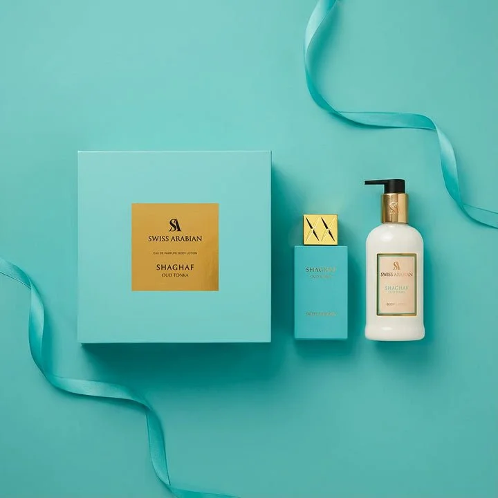 Shaghaf Oud Tonka U 75 ml + bodylotion eau de parfum 300 ml
