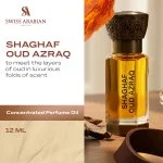 Shaghaf Oud Azraq Geconcentreerde Parfumolie U 12 ml