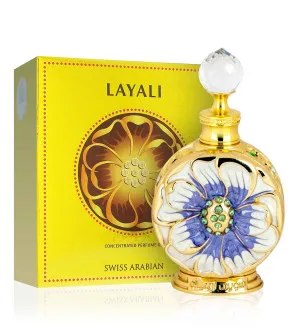 Swiss Arabian Layali geparfumeerde olie voor vrouwen 15 ml