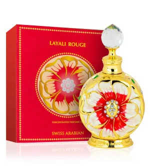Swiss Arabian Layali Rouge geparfumeerde olie voor vrouwen 15 ml